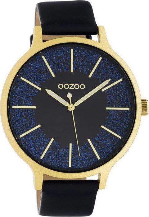 OOZOO C10568 45MM Timepieces Blue Leather Strap - Κοσμηματοπωλείο Goldy