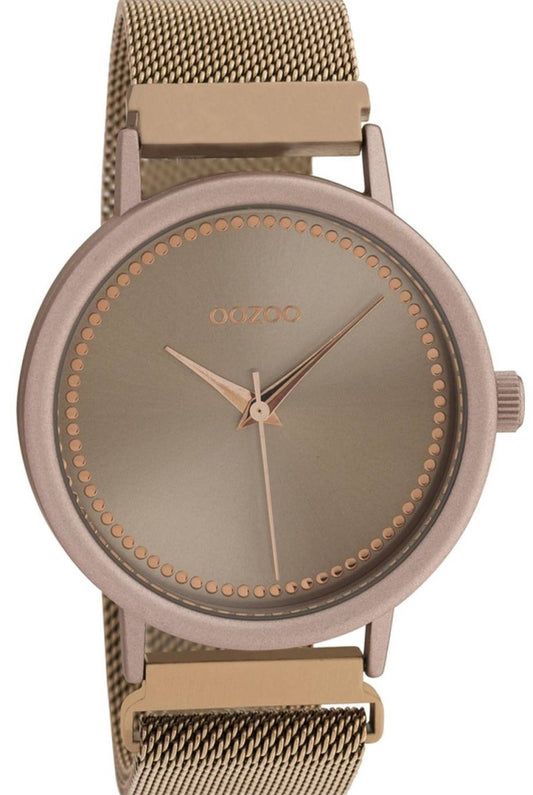 OOZOO C10683 40MM Timepieces Brown Metallic Bracelet - Κοσμηματοπωλείο Goldy