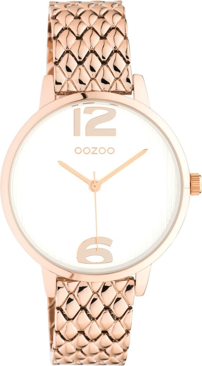 OOZOO C10923 38MM Timepieces Rose Gold Metallic Bracelet - Κοσμηματοπωλείο Goldy
