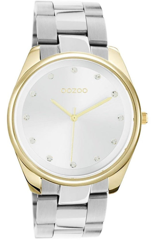 OOZOO C10961 38mm Timepieces Two Tone Metallic Bracelet - Κοσμηματοπωλείο Goldy