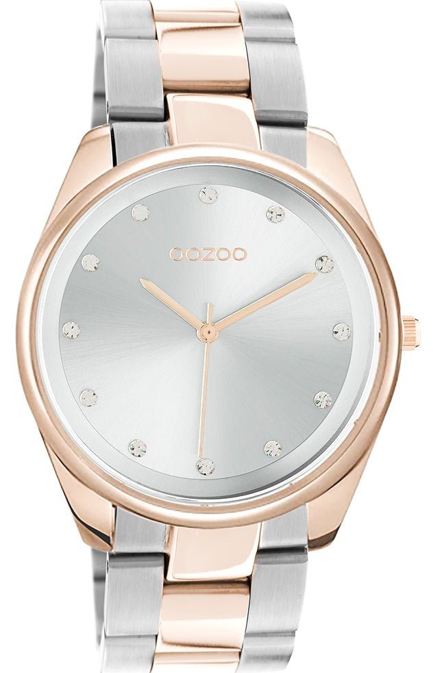 OOZOO C10964 38MM Timepieces Two Tone Metallic Bracelet - Κοσμηματοπωλείο Goldy