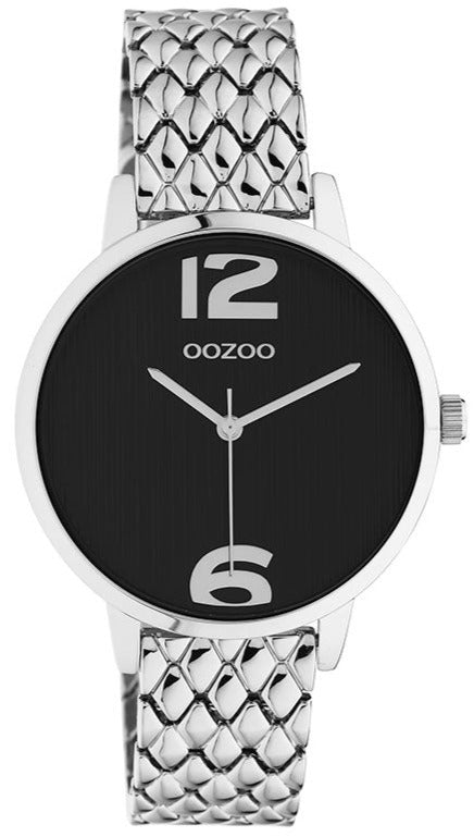 OOZOO C11021 38MM Timepieces Silver Metallic Bracelet - Κοσμηματοπωλείο Goldy