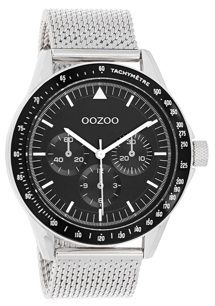 OOZOO C11113 45MM Timepieces Silver Metallic Bracelet - Κοσμηματοπωλείο Goldy