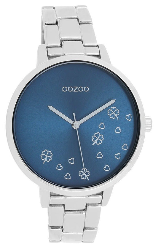 OOZOO C11121 42MM Timepieces Silver Metallic Bracelet - Κοσμηματοπωλείο Goldy