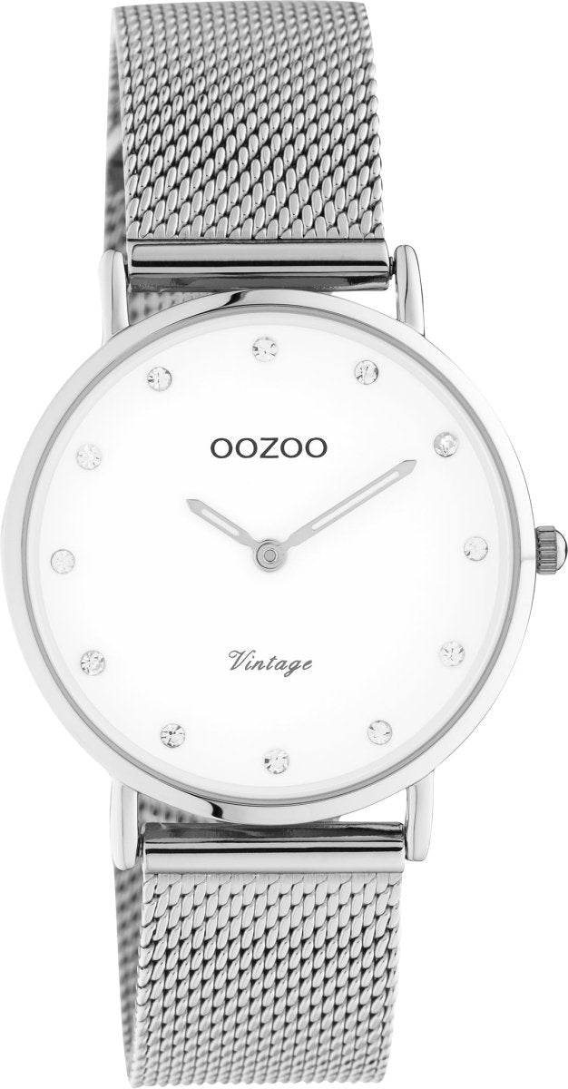 OOZOO C20240 32MM Vintage Silver Metallic Bracelet - Κοσμηματοπωλείο Goldy