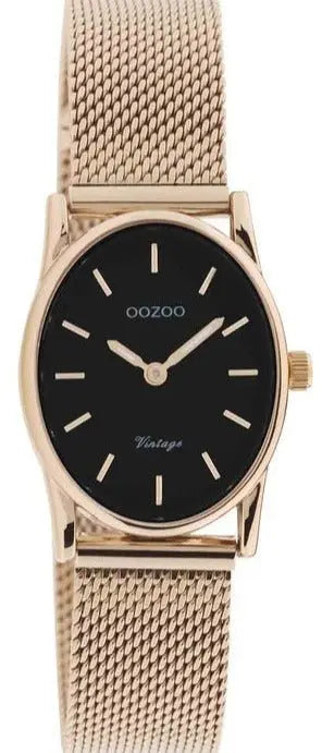 OOZOO C20260 28x22mm Vintage Rose Gold Metallic Bracelet - Κοσμηματοπωλείο Goldy