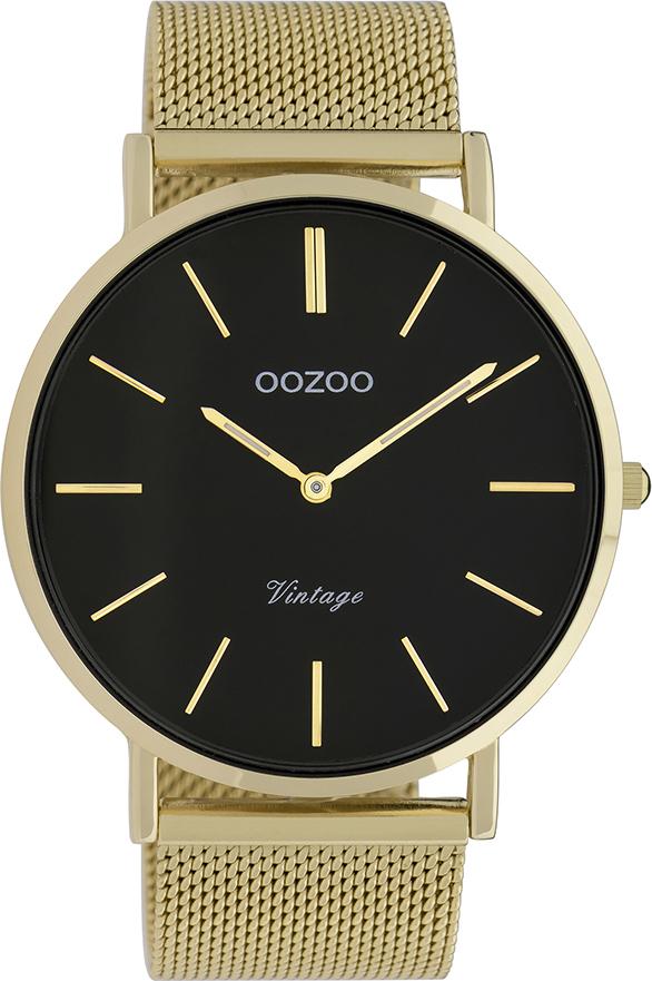 OOZOO C9912 44MM Timepieces Vintage Gold Metal Bracelet - Κοσμηματοπωλείο Goldy