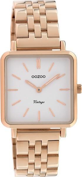 OOZOO C9958 29MM Timepieces Vintage Rose Gold Stainless Steel Bracelet - Κοσμηματοπωλείο Goldy