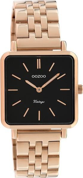 OOZOO C9959 29MM Timepieces Vintage Rose Gold Stainless Steel Bracelet - Κοσμηματοπωλείο Goldy