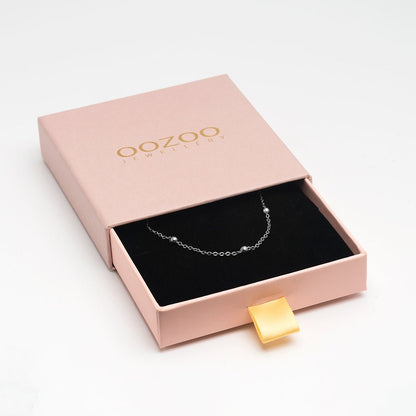 OOZOO Jewellery SN-2000 Κολιέ Dots από Ατσάλι - Κοσμηματοπωλείο Goldy