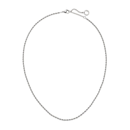 PAUL HEWITT PH-JE-0446 Rope Chain Charm Κολιέ από Ατσάλι MARINIUM® Ocean - Κοσμηματοπωλείο Goldy