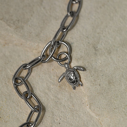 PAUL HEWITT PH-JE-0452 Anchor Charm Βραχιόλι από Ατσάλι MARINIUM® Ocean - Κοσμηματοπωλείο Goldy