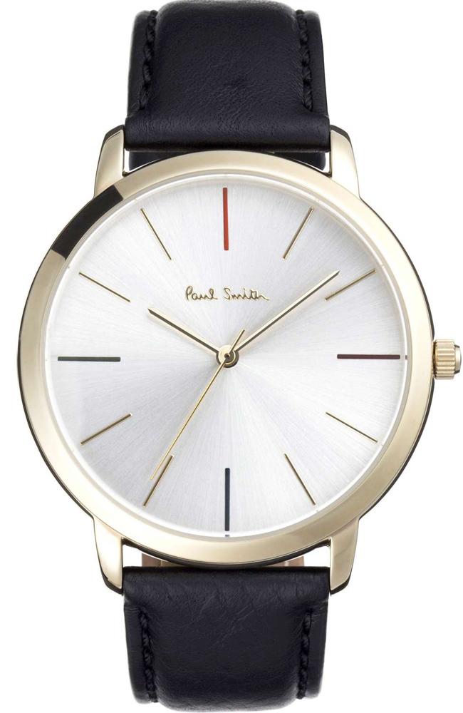 Paul Smith P10059 MA Brown Leather Strap - Κοσμηματοπωλείο Goldy