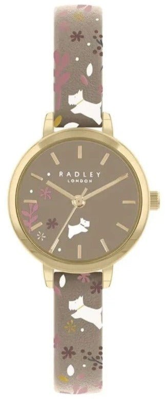 Radley London RY21562A Grey Floral Leather Strap - Κοσμηματοπωλείο Goldy