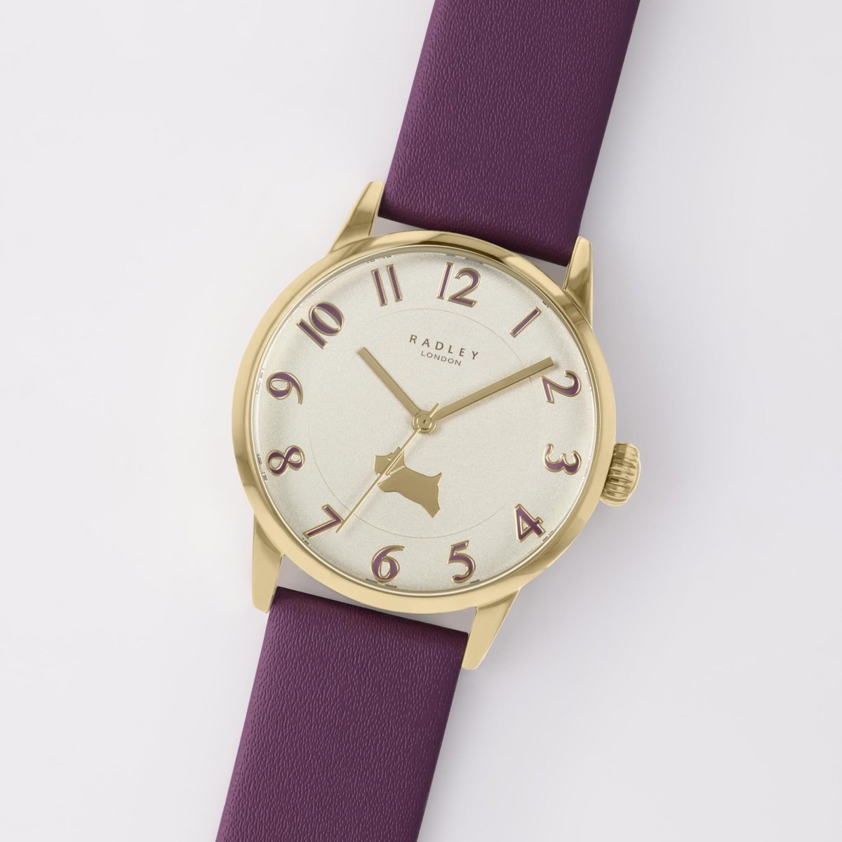 Radley London RY21572A Purple Leather Strap - Κοσμηματοπωλείο Goldy