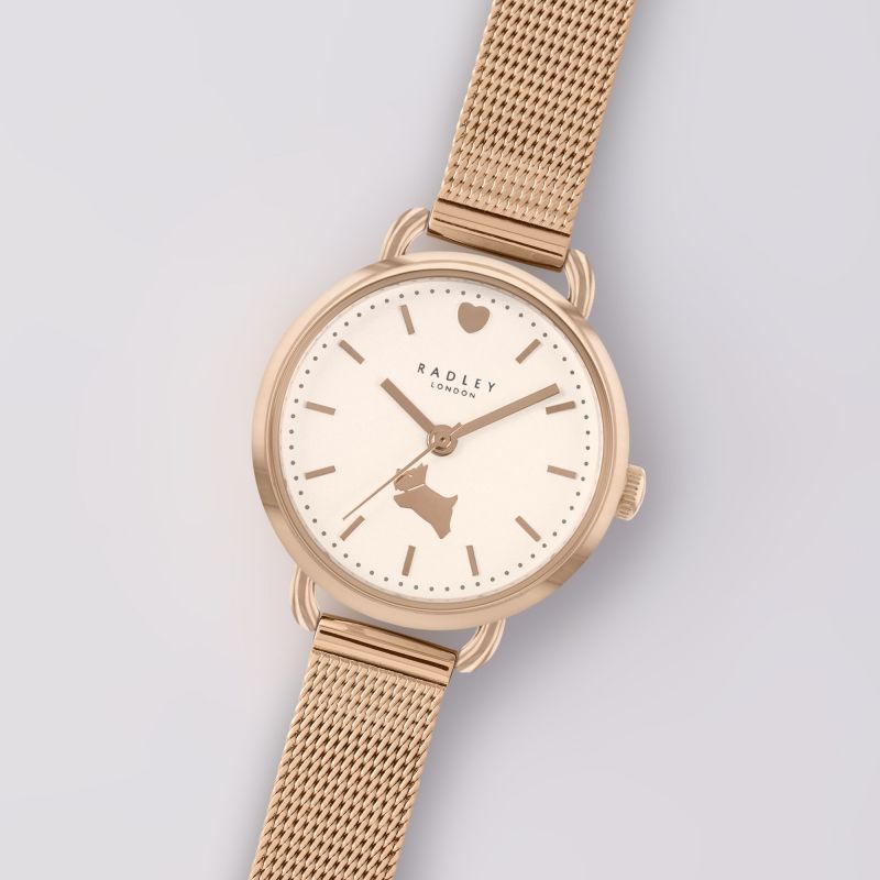 Radley London RY4616 Rose Gold Stainless Steel Bracelet - Κοσμηματοπωλείο Goldy