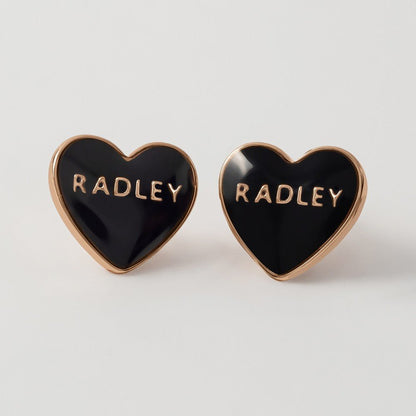 Radley London RYJ1230S Σκουλαρίκια Love Letters από Ροζ Επιχρυσωμένο Ασήμι - Κοσμηματοπωλείο Goldy