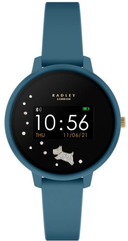 Radley London RYS03-2028 Series 3 Smartwatch Blue Silicon Strap - Κοσμηματοπωλείο Goldy