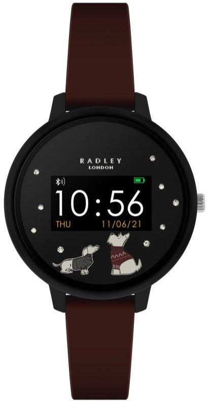 Radley London RYS03-2060 Series 3 Smartwatch Berry Silicon Strap - Κοσμηματοπωλείο Goldy