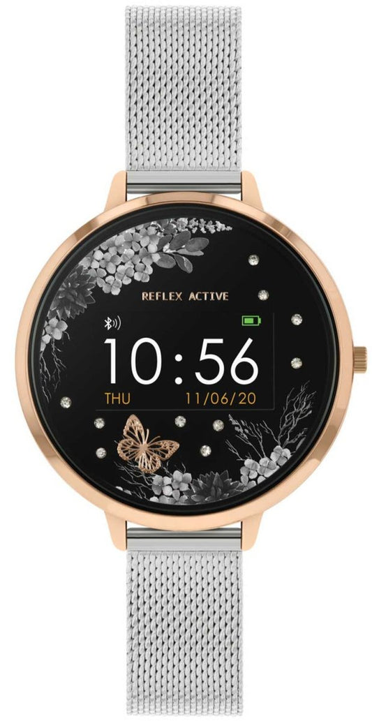 Reflex Active RA03-4041 Smartwatch Silver Stainless Steel Bracelet - Κοσμηματοπωλείο Goldy