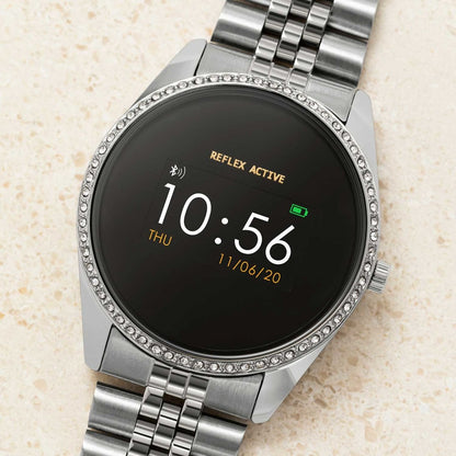 Reflex Active RA03-4043 Smartwatch Silver Stainless Steel Bracelet - Κοσμηματοπωλείο Goldy