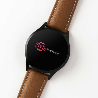 Reflex Active RA04-1000 Smartwatch Brown Leather Strap - Κοσμηματοπωλείο Goldy