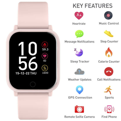 Reflex Active RA10-2111 Smartwatch Pink Silicon Strap - Κοσμηματοπωλείο Goldy