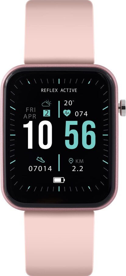 Reflex Active RA13-2138 Smartwatch Pink Silicon Strap - Κοσμηματοπωλείο Goldy