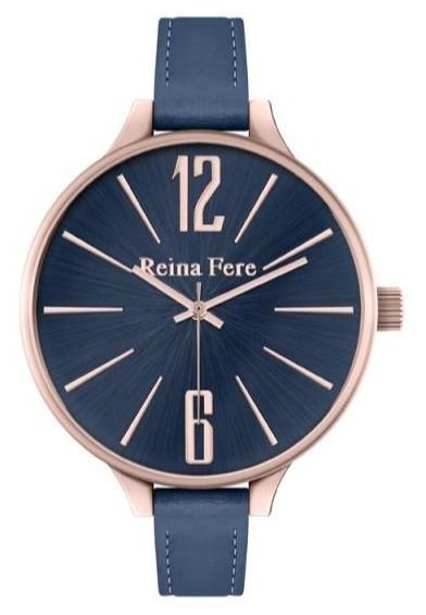 Reina Fere 0712-4 Thetis Blue Leather Strap - Κοσμηματοπωλείο Goldy