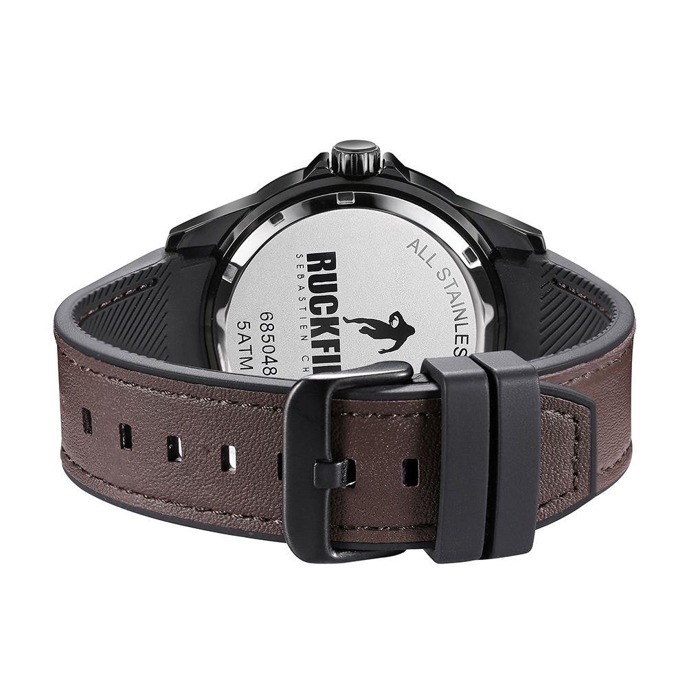 Ruckfield 685048 Brown Leather Strap - Κοσμηματοπωλείο Goldy