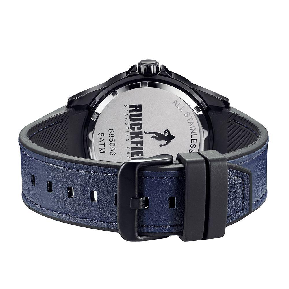 Ruckfield 685053 Blue Leather Strap - Κοσμηματοπωλείο Goldy