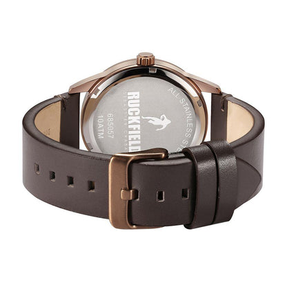 Ruckfield 685057 Brown Leather Strap - Κοσμηματοπωλείο Goldy