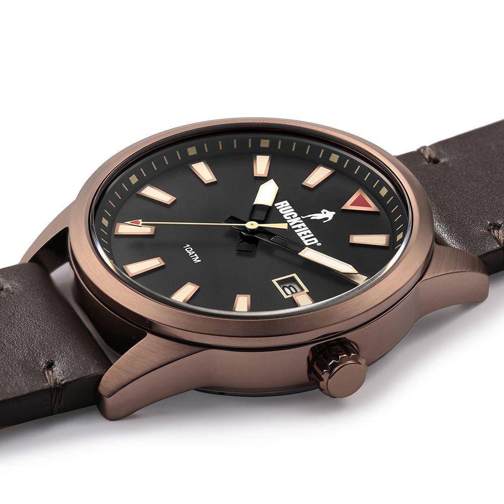 Ruckfield 685057 Brown Leather Strap - Κοσμηματοπωλείο Goldy