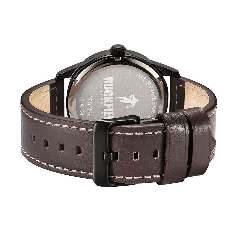 Ruckfield 685058 Brown Leather Strap - Κοσμηματοπωλείο Goldy