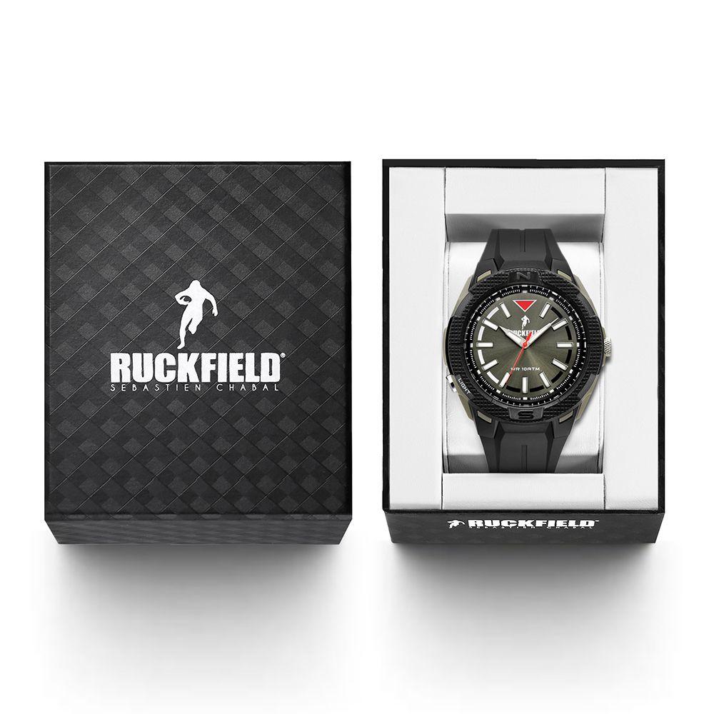 Ruckfield 685086 Black Rubber Strap - Κοσμηματοπωλείο Goldy