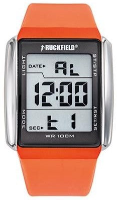 Ruckfield 685130 Digital Orange Rubber Strap - Κοσμηματοπωλείο Goldy