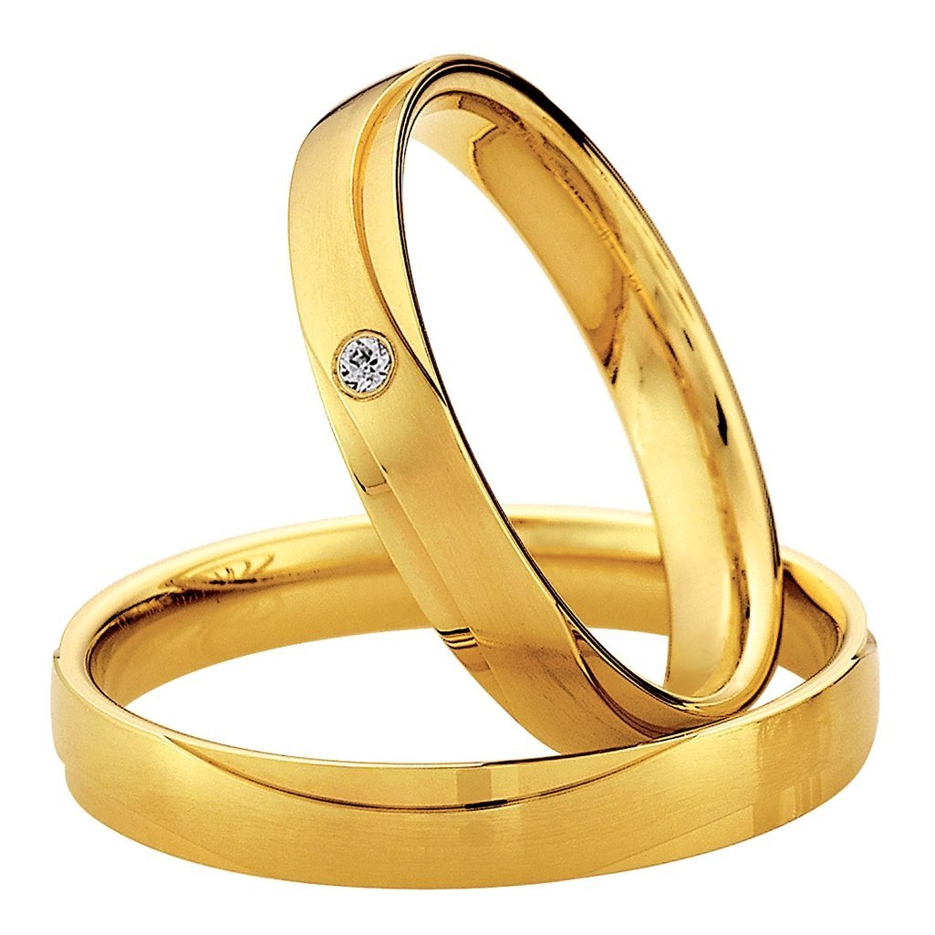 Saint Maurice Light Collection 87020-87021 Χρυσές Βέρες Γάμου - Κοσμηματοπωλείο Goldy