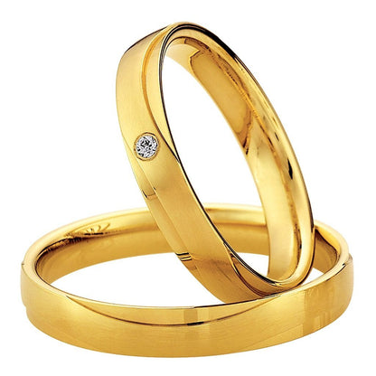 Saint Maurice Light Collection 87020-87021 Χρυσές Βέρες Γάμου - Κοσμηματοπωλείο Goldy
