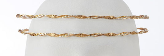 Στέφανα Γάμου S-1119 από Επιχρυσωμένο Ασήμι 925 - Κοσμηματοπωλείο Goldy