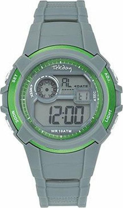 TEKDAY 654691 Green Rubber Strap - Κοσμηματοπωλείο Goldy