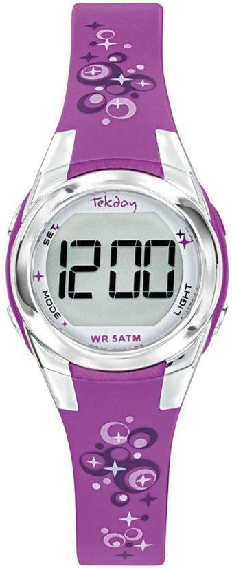 TEKDAY 654741 Kids Purple Plastic Strap - Κοσμηματοπωλείο Goldy