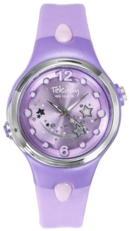 TEKDAY 654763 Kids Purple Plastic Strap - Κοσμηματοπωλείο Goldy