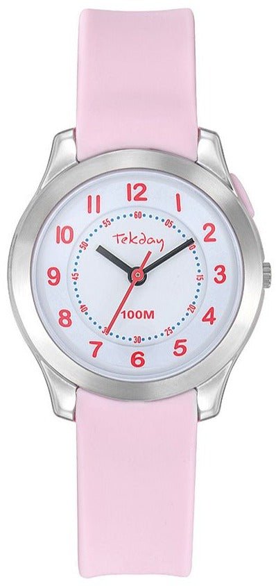 TEKDAY 654822 Pink Silicone Strap - Κοσμηματοπωλείο Goldy