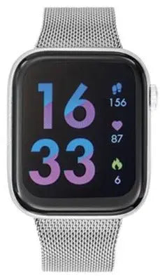 TEKDAY 656512 Smartwatch Silver Stainless Steel Bracelet - Κοσμηματοπωλείο Goldy