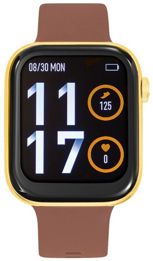 TEKDAY 656520 Smartwatch Brown Silicon Strap - Κοσμηματοπωλείο Goldy