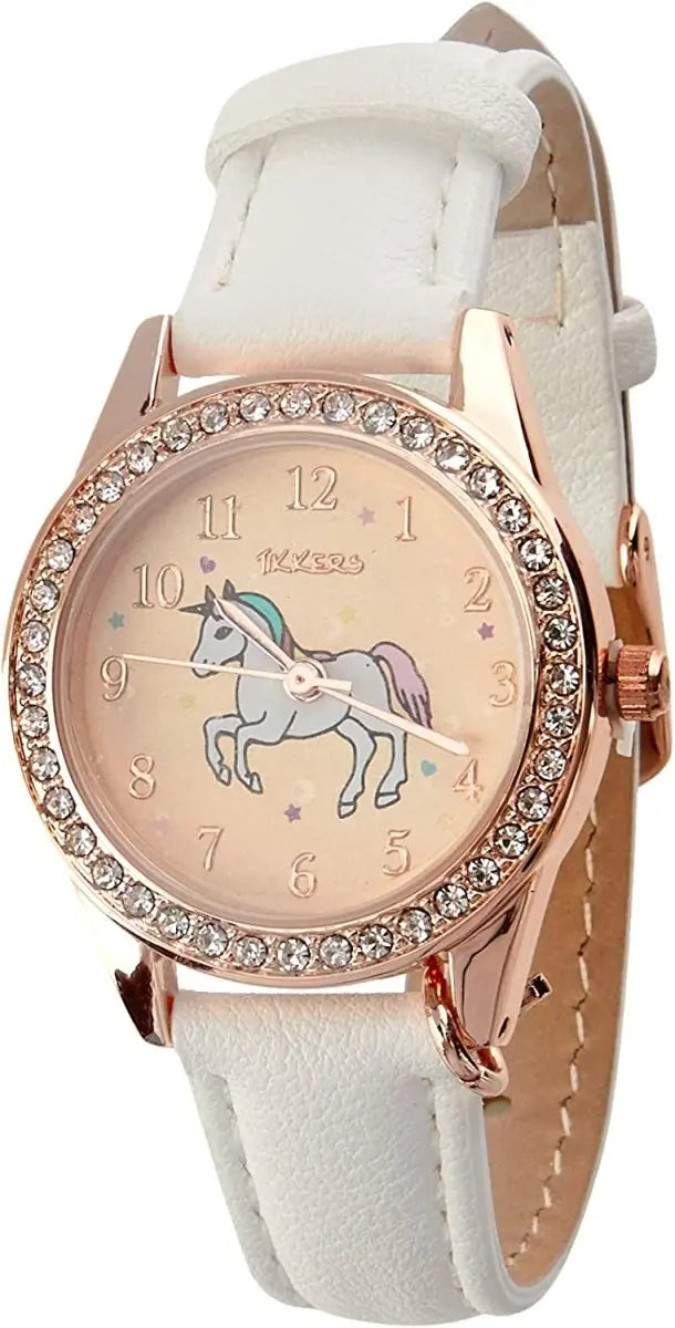 Tikkers ATK1063 Kids Unicorn Gift Set White PU Strap - Κοσμηματοπωλείο Goldy