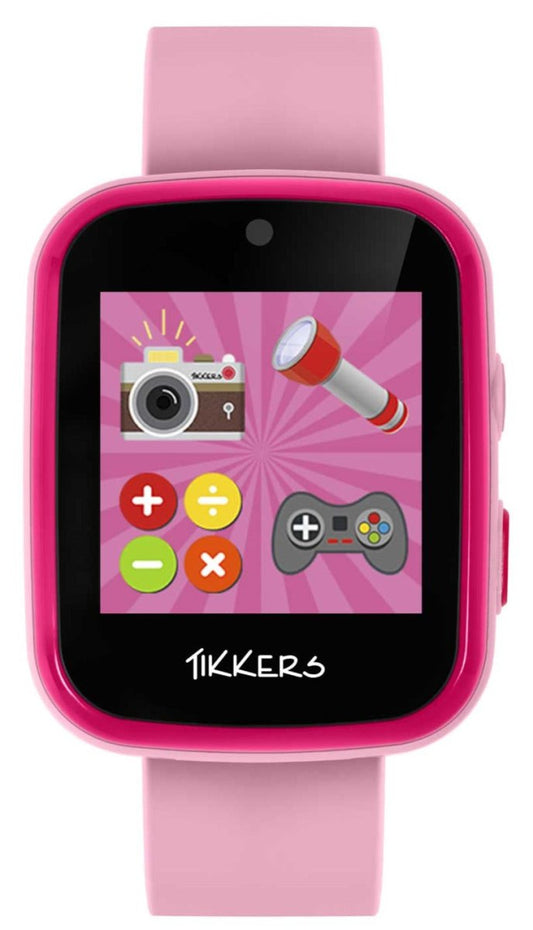 Tikkers ATK1084PNK Kids Smartwatch Pink Silicon Strap - Κοσμηματοπωλείο Goldy