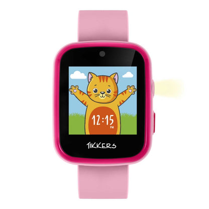 Tikkers ATK1084PNK Kids Smartwatch Pink Silicon Strap - Κοσμηματοπωλείο Goldy