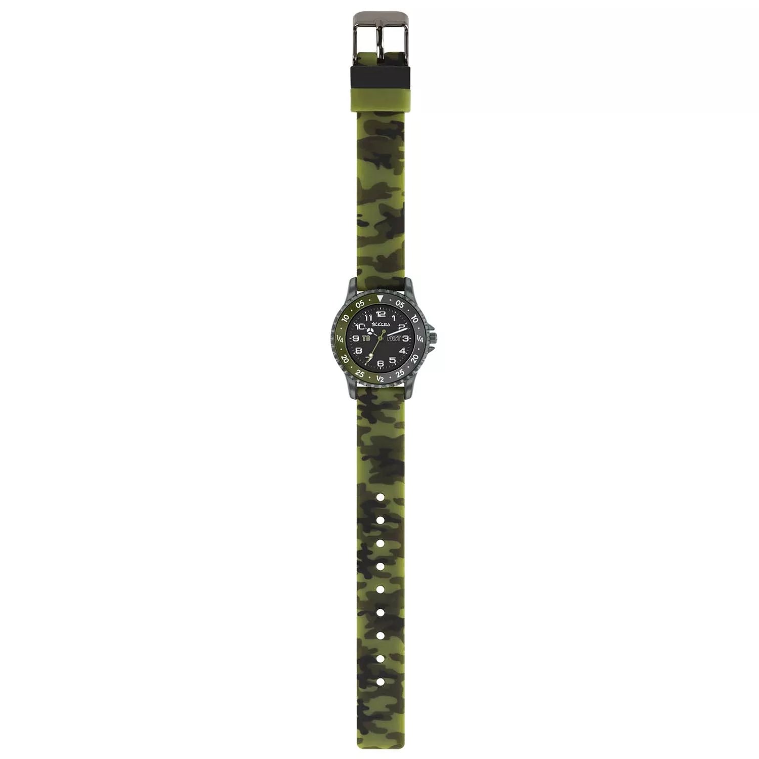 Tikkers ATK1085 Kids Military Khaki Silicon Strap - Κοσμηματοπωλείο Goldy