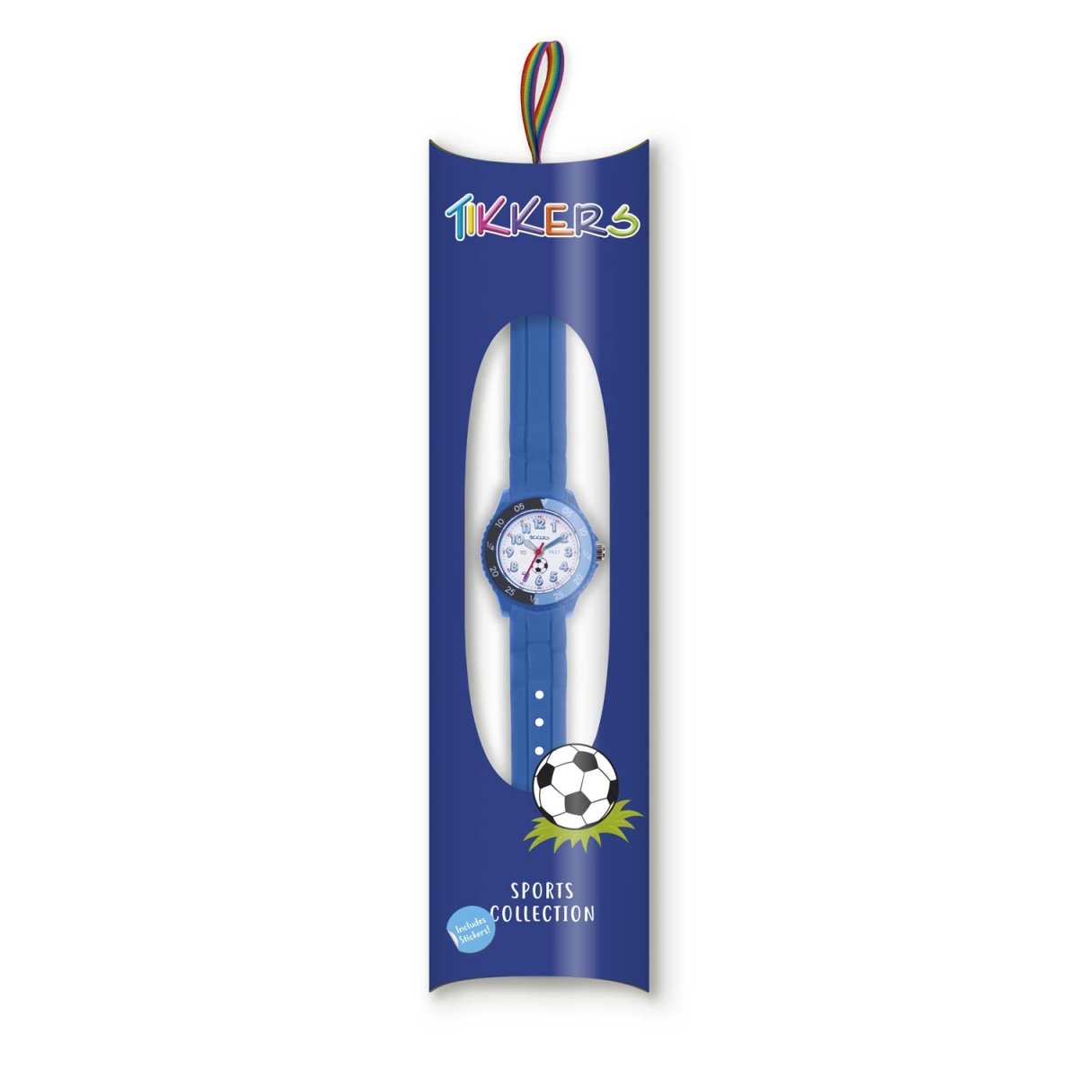 Tikkers TK0002 Kids Sport Collection Blue Silicon Strap - Κοσμηματοπωλείο Goldy